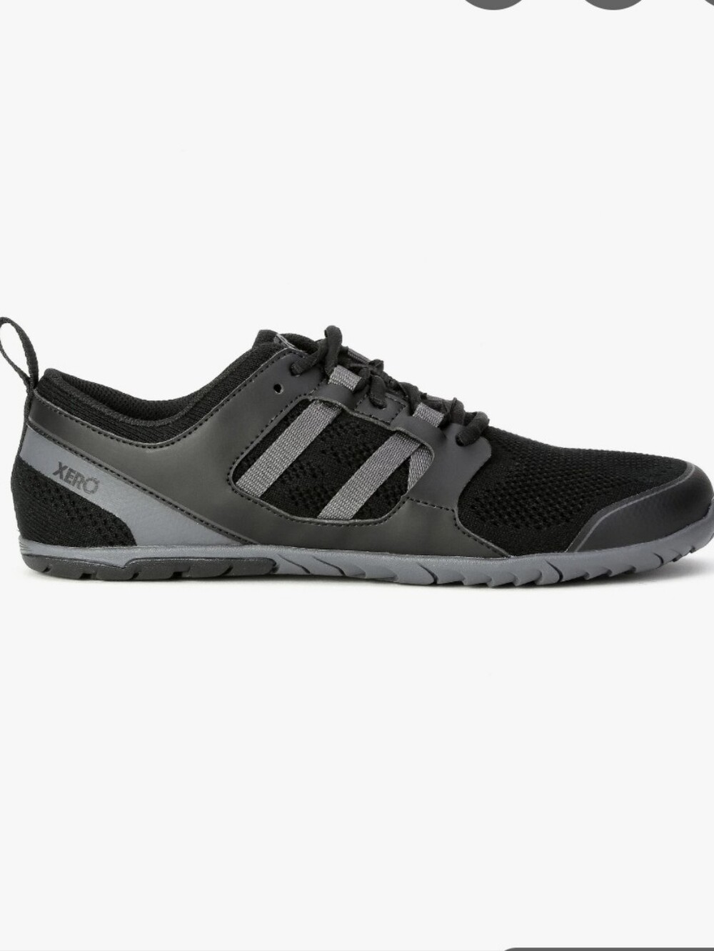 Xero Shoes Zelen Barefoot Black Minimalist Sneakers Athletic Wide Toe Box Sz 13